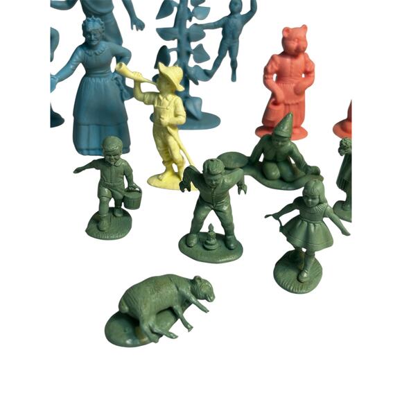 Rare Marx Fairy Tale Figurines 1956 set of 21 - Picture 5 of 7